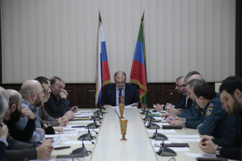 В Дербенте состоялось заседание комиссии по чрезвычайным ситуациям