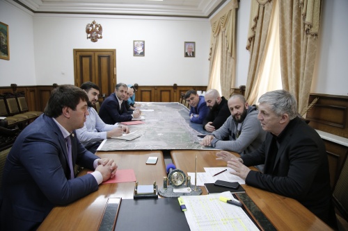 Хизри Абакаров встретился с министром по туризму и народным художественным промыслам РД Расулом Ибрагимовым