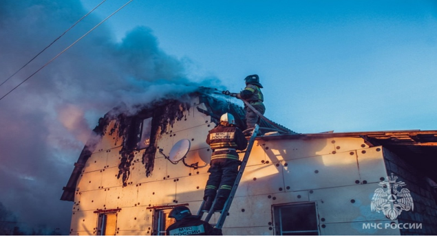 Напоминание о пожарной безопасности в быту в зимнее время года