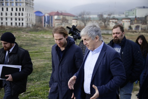 В Дербенте начаты подготовительные работы по строительству фонтанного комплекса в парке Низами Гянджеви